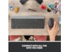 Logitech MK470 Slim Trådlös Kombination Mus & tangentbord -combo-paket