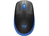 Logitech M190 Normalstor trådlös mus blå Mus