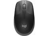 Logitech M190 Normalstor trådlös mus kolsvart Mus