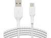 Belkin USB-A till USB-C kabel 2m (vit) USB-kablar