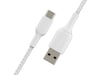 Belkin USB-A till USB-C kabel 2m (vit) USB-kablar