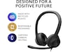 Logitech H390 USB PC Headset (svart) Headset