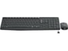 Logitech MK235 Wireless Keyboard and Mouse grå Mus & tangentbord -combo-paket