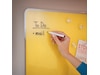 Leitz Cosy Glastavla - magnetisk whiteboard 80x60 cm - varm gul Whiteboards