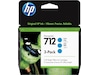 HP bläck 712 3-pack Cyan Bläckpatron