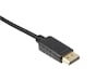 Displayport kabel 1m (svart) Skärmkablar