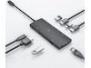 iiglo 8-i-1 Slim MultiPort Docking (svart) Dockningsstation och USB-hub
