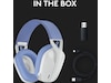 Logitech G435 LIGHTSPEED Trådlöst Gaming Headset (vit/blå) Gamingheadset