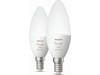 Philips Hue White and color ambiance 2-pack E14 LED-lampor & glödlampor