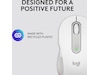 Logitech Signature M650 Medium  trådlös mus Offwhite Mus