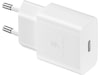 Samsung 15W väggladdare (vit) Mobilladdare