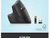 Logitech Lift Vertikal Vänster mus (graphite) Mus