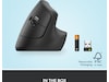Logitech Lift Vertikal mus (graphite) Mus