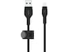 Belkin USB-A till Lightning kabel 1m (svart) USB-kablar
