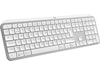 Logitech MX Keys S trådlöst tangentbord (pale grey) Tangentbord