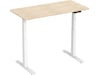 Ergonomiskt höj-/sänkbord 120cm (vit/eik) Aktivitetsbord