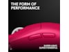 Logitech G Pro X Superlight 2 Lightspeed Trådlös Gamingmus (Magenta) Gamingmus