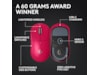 Logitech G Pro X Superlight 2 Lightspeed Trådlös Gamingmus (Magenta) Gamingmus