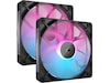 Corsair iCUE Link RX140 RGB Fläkt 2pk (svart) Fläkt