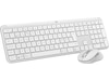 Logitech Signature Slim Combo MK950 (off-white) Mus & tangentbord -combo-paket