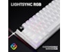 Logitech G Pro X 60 Lightspeed Tactile trådlöst gamingtangentbord (vit) Gamingtangentbord