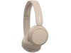 Sony WH-CH520 trådlösa hörlura, On-Ear (beige) Hörlurar