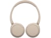 Sony WH-CH520 trådlösa hörlura, On-Ear (beige) Hörlurar