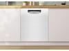 Bosch Serie 4 SMU4HMW01S Diskmaskin (vit) Underbyggd diskmaskin