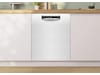 Bosch Serie 6 SMU6ZCW10S Diskmaskin (vit) Underbyggd diskmaskin
