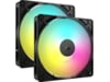 Corsair RS140 ARGB Fläkt 2pk (svart) Fläkt