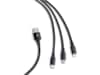 Andersson Micro-USB/USB-C/Lightning till USB-A kabel 1m (svart) USB-kablar