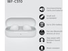 Sony WF-C510  trådlösa hörlurar, In-ear med mikrofon (vit) In-ear hörlurar