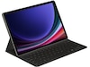 Samsung Galaxy Tab S10 Lite/FE och S9/FE Slim tangentbordfodral (svart) Tangentbord och pennor