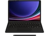 Samsung Galaxy Tab S10 Lite/FE och S9/FE tangentbordfodral (svart) Tangentbord och pennor