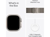 Apple Watch Ultra 2 49mm GPS + LTE Titan (naturlig) Smartwatches