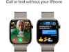 Apple Watch Series 10 GPS + LTE 42mm Titan (naturlig) Smartwatches