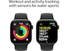 Apple Watch Series 10 GPS + LTE 42mm Aluminium (gagatsvart) Smartwatches