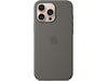 Apple iPhone 16 Pro Max Silikonskal (granitgrå) Mobilskal