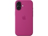 Apple iPhone 16 Silikonskal (lila fuchsia) Mobilskal