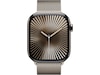 Apple Watch 46mm Milanese Loop (natural) Armband