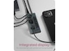 ICY BOX 7 Port USB-C Hub (blå/grå) Dockningsstation och USB-hub