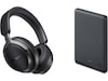 Bose QuietComfort Ultra trådlösa hörlurar, Over-Ear (svart) + powerbank Hörlurar