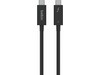 Belkin Connect Thunderbolt 4 kabel 1m (svart) USB-kablar