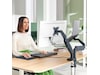 Leitz Ergo Monitorarm & Laptop-Stativ, platsbesparande Bord och väggfäste