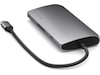 Satechi Multiport 8K Docking (space gray) Dockningsstation och USB-hub