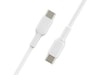 Belkin USB-C kabel 2m (vit) USB-kablar