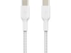 Belkin USB-C kabel 2m (vit) USB-kablar