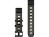 Garmin QuickFit Silikonarmband 22mm (svart/grå) Armband