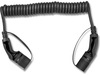 EV-Charge 2500 laddningskabel spiral 11 kW 7 m Elektriska billaddningskablar