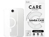 PanzerGlass CARE iPhone 16e Fashion MagSafe skal (transparent/vit) Mobilskal